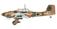 Asisbiz Junkers Ju 87R2 Stuka 6.StG2 T6+DP Tmimi Libya 1941 by Airfix 0A