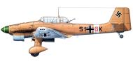 Asisbiz Junkers Ju 87B2Trop Stuka 2.StG3 S1+GK Derna Libya 1941 0B