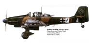 Asisbiz Junkers Ju 87D3Trop Stuka Geschwader Stab StG3 S7+AA Walter Sigel Libya 1942 0B