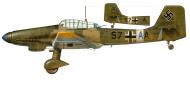 Asisbiz Junkers Ju 87D3Trop Stuka Geschwader Stab StG3 S7+AA Walter Sigel Libya 1942 0D