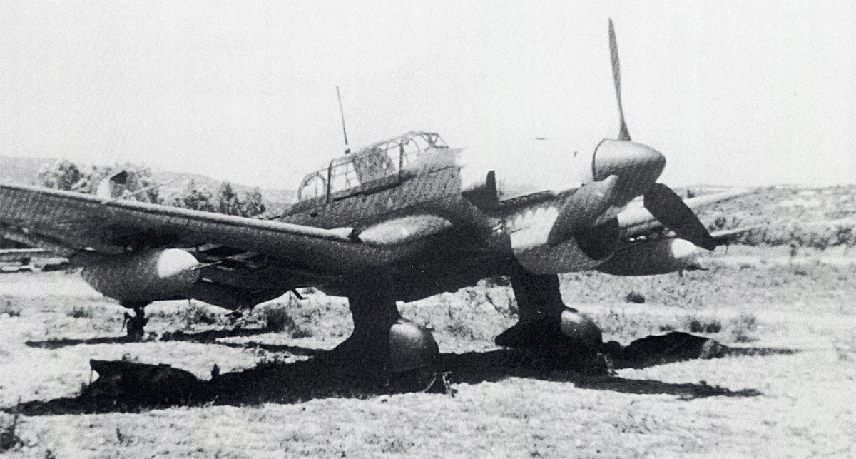 Junkers Ju 87R Stuka I.StG3 Balkan campaign 1941 01