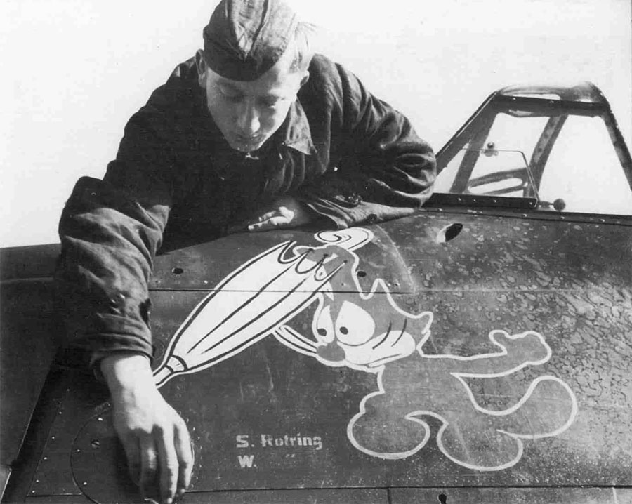 Aircraft emblem close up view of 8.StG51 which later became 6.StG2 1940 01