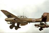 Asisbiz Junkers Ju 87R Stuka Geschwader Stab StG51 6G+AA during a transit flight 1942 C1