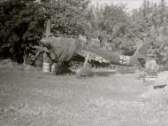 Asisbiz Junkers Ju 87B2 6.StG76 F1+DP under going left wing repairs ebay 01