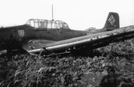 Asisbiz Junkers Ju 87B2 Stuka crash site StG3 F1+xx was formed on the 9th July 1940 and inherited its I.StG76 logo 01