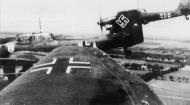 Asisbiz Junkers Ju 87B1 Stuka 1.StG77 S2+AH Staffelkapitan Trogemann Caen France 1940 01