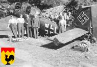 Asisbiz Junkers Ju 87B Stuka 4.StG77 S2+LM sd at St Lawrence Isle of Wight after an attack on ships 8 Aug 1940 02