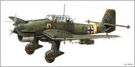 Asisbiz Junkers Ju 87B2 Stuka 7.StG77 F1+AR Arad Romania 1941 0C