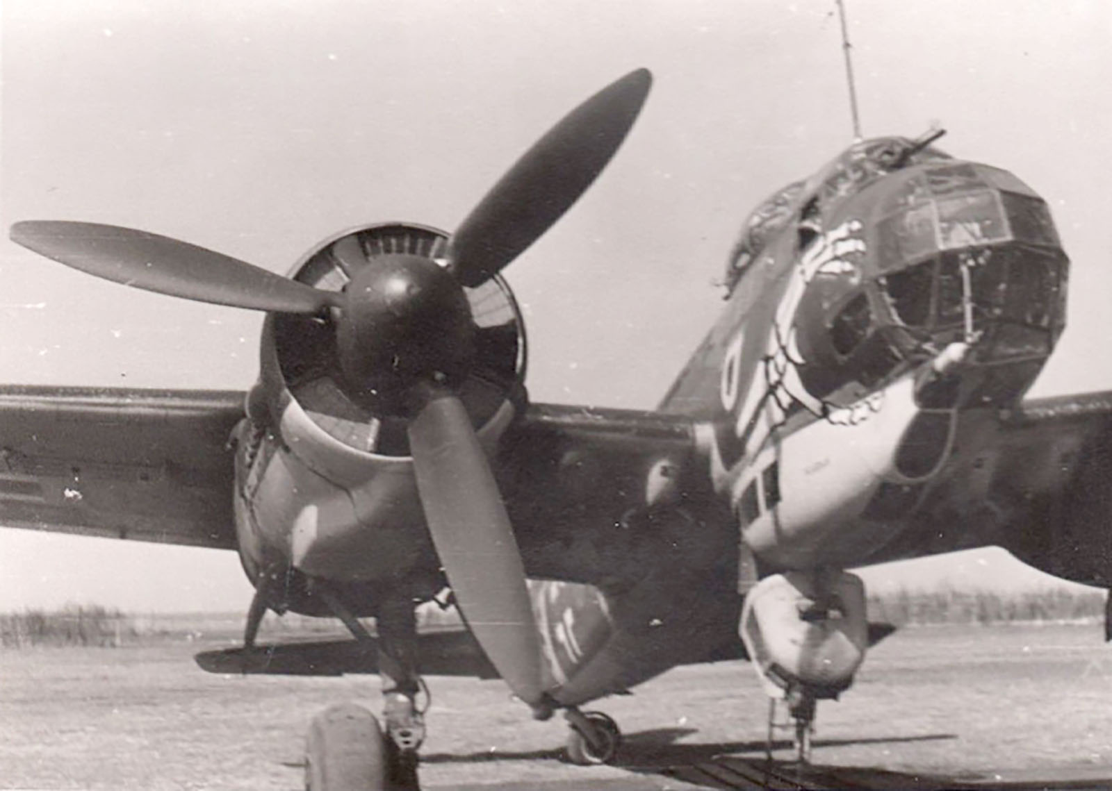 Junkers Ju 88 Stab StG77 with the Totenhand emblem 03