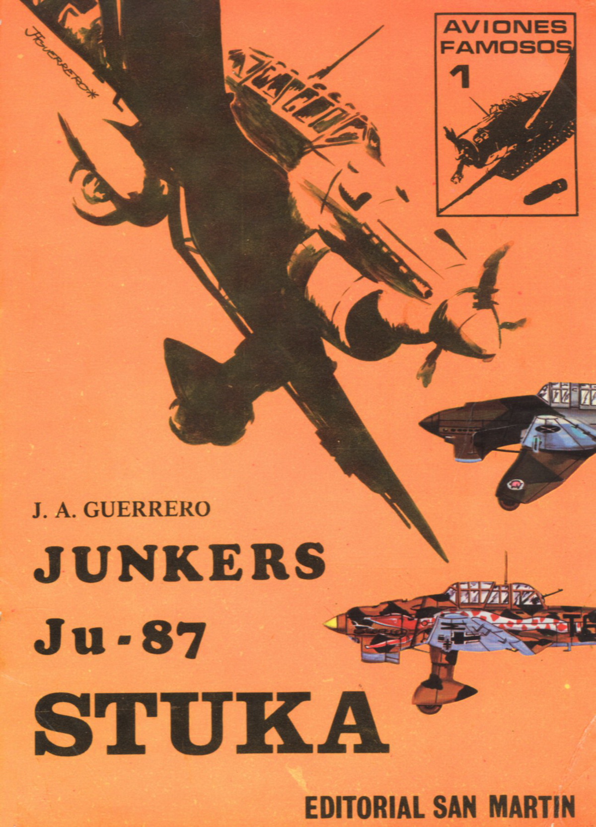REF Junkers Ju 87 Stuka Aviones Famosos 1 J.A. Guerrero 0A