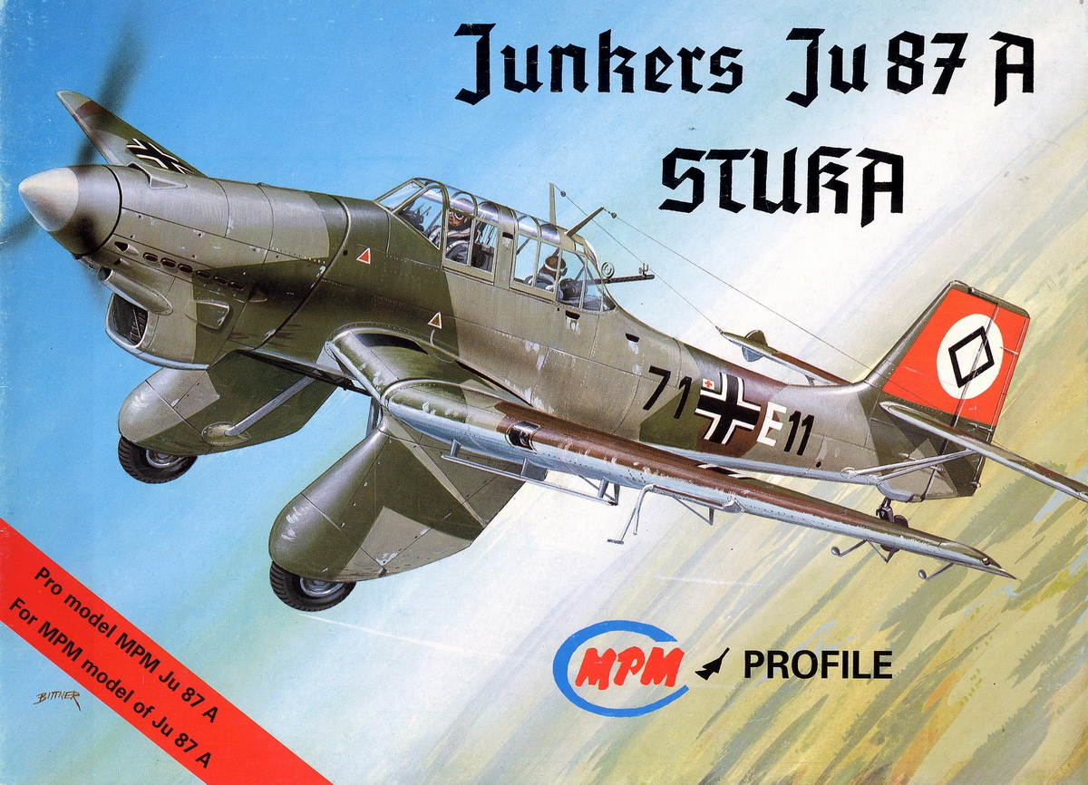 REF MBI MPM Profile Junkers Ju 87 A Stuka 0A