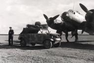 Asisbiz Junkers Ju 88 2.FAGr123 4U+xK with a VW Kubelwagen Agais 01
