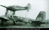 Asisbiz Mistel S2 Ju 88G1 6D+ES WNr 746 and Fw 190F8 Lobnitz 1945 01