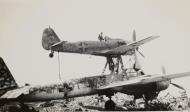 Asisbiz USSR captured Ju 88G Mistel WNr 714237 590152 and Fw 190 87 1945 02