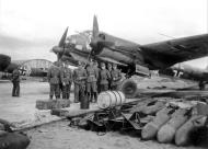 Asisbiz Junkers Ju 88A 2.KG3 5K+KK and 1.KG3 5K+GH foreground Poland 1941 ebay 01