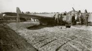Asisbiz Junkers Ju 88A KG51 9H+xx force landed with left engine propellors feathered Ostfront ebay 01