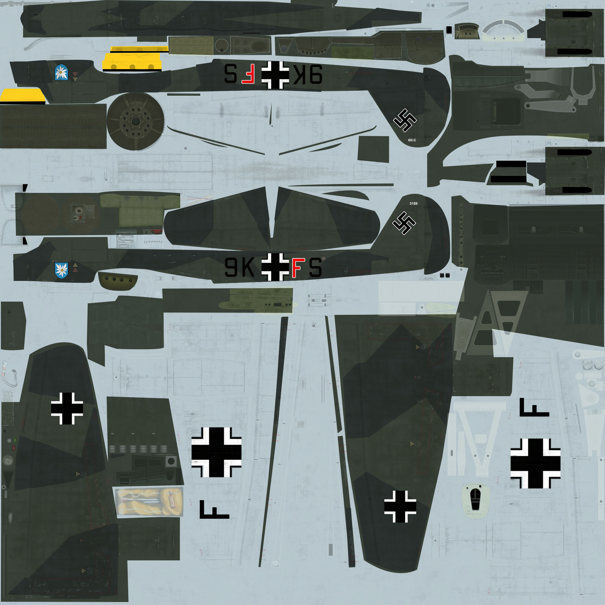 COD asisbiz Ju 88A 8.KG51 9K+FS WNr 3179 Battle of Britain 1940 41