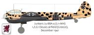 Asisbiz Junkers Ju 88A4 1.LG1 L1+MH Eleusis Greece Dec 1941 0A