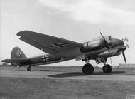 Asisbiz Junkers Ju 88R1 IV.NJG3 D5+EV fitted with FuG 202 AI radar landing at Dyce Scotland 1943 IWM HU108212