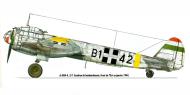 Asisbiz Junkers Ju 88A4 RHAF 3.1 Esc B1+42 Russia 1944 Replica 187 0A