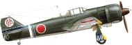 Asisbiz Art Kawasaki Ki 100 I Otsu 111 Sentai 2 Chutai W80 Mamoru Tatsuda Gifu Japan 1945 0A