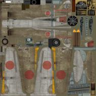 Asisbiz IL2 TA Ki 100 I Otsu 111 Sentai 2 Chutai W10 Nagoya Japan 1945