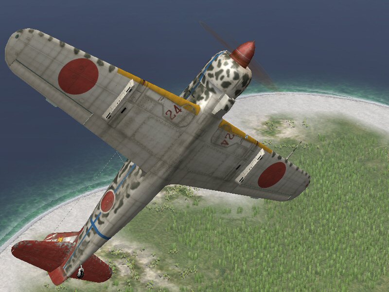 IL2 GB Ki 100 244 Sentai 2 Chubtai R24 Tembico Kobayashi Japan 1945 V0C