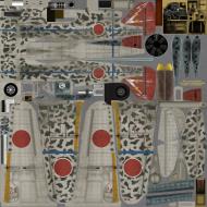 Asisbiz IL2 GB Ki 100 244 Sentai R24 Tembico Kobayashi Japan red fin 1945