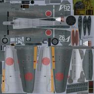 Asisbiz IL2 JH Ki 100 5 Sentai 1 Chutai white 92 Gifu Japan 1945