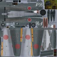 Asisbiz IL2 JH Ki 100 5 Sentai 1 Chutai white 95 Gifu Japan 1945