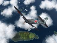 Asisbiz IL2 JH Ki 100 5 Sentai W90 attacking 20AF B 29s Japan V03