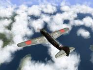 Asisbiz IL2 RO Ki 100 59 Sentai W47 gets ready to pounce on B 29 Superfortress V01