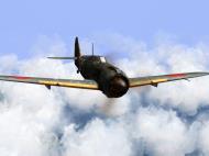 Asisbiz IL2 RO Ki 100 59 Sentai W47 on guard over the Japanese homeland V01