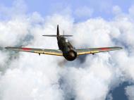 Asisbiz IL2 RO Ki 100 59 Sentai W47 on guard over the Japanese homeland V04