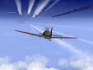 Asisbiz IL2 TF Ki 100 59 Sentai W177 firing on a B 29 from dead astern V05