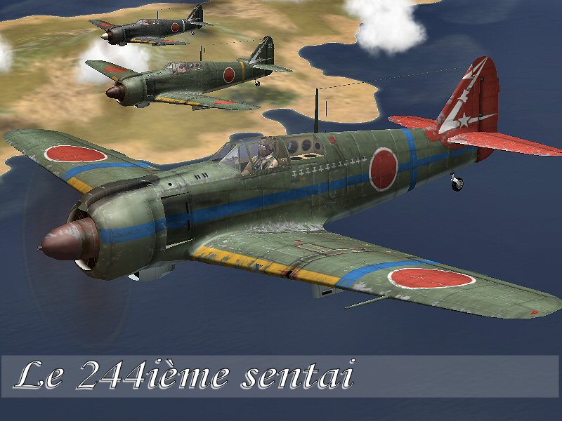 IL2 GB Ki 100 244 Sentai generic Japan 1944 45 V0A