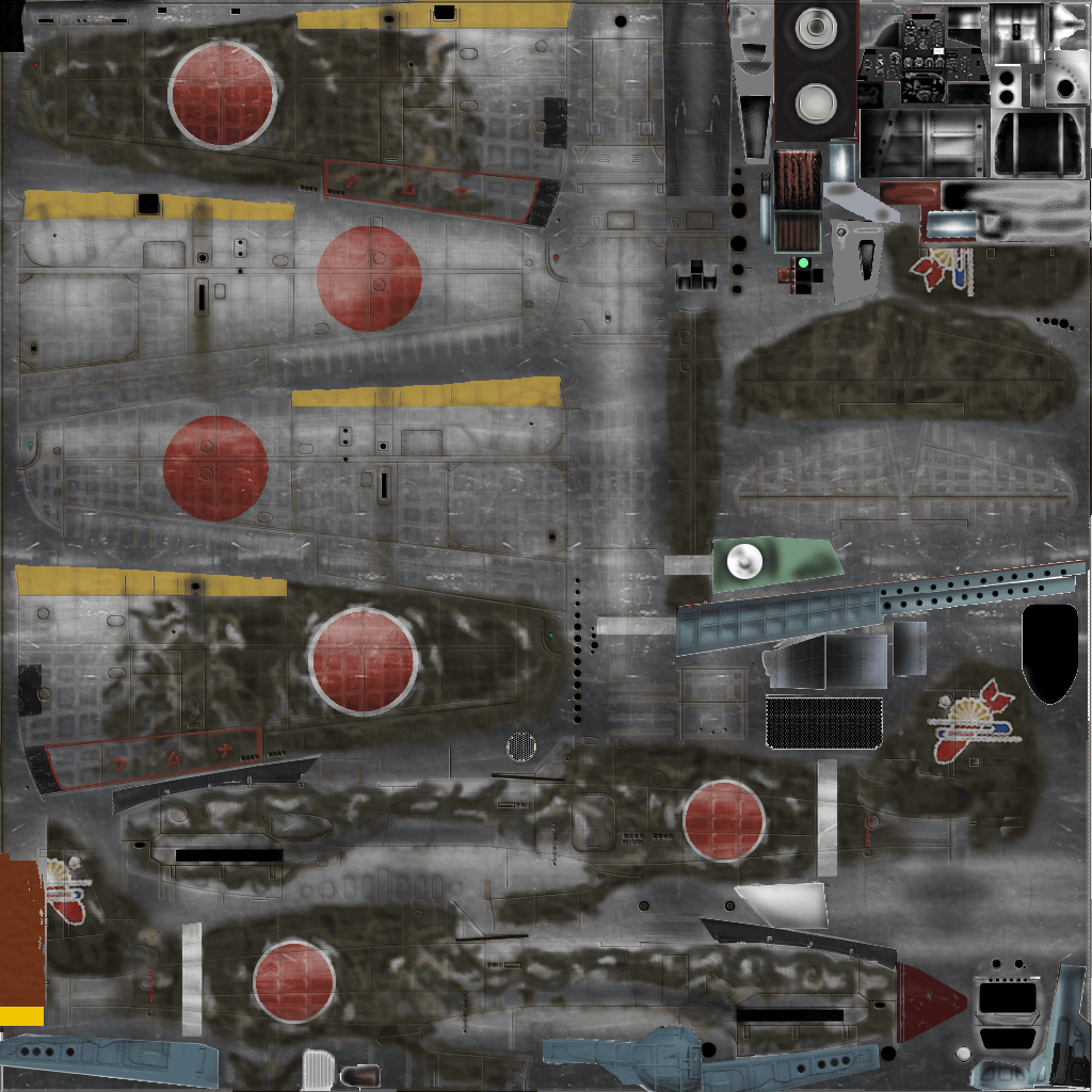 IL2 GB Ki 61 I Otsu 149 Shinbu tai Ashiya Airfield Japan 1945