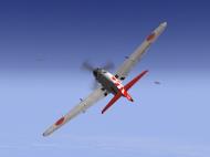 Asisbiz IL2 FY Ki 61 I Hei 18 Sentai 6 Shinten chasing P 38 Lightnings V03