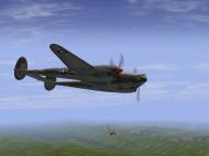 Asisbiz IL2 FY Ki 61 I Hei 18 Sentai 6 Shinten chasing P 38 Lightnings V07