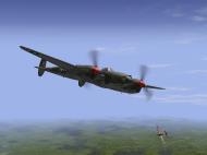 Asisbiz IL2 FY Ki 61 I Hei 18 Sentai 6 Shinten chasing P 38 Lightnings V08