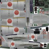 Asisbiz IL2 JI Ki 61 I Hei 18 Sentai 6 Shinten R83 Mitsuyo Oyake Kofu Japan 1945