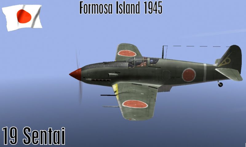IL2 BL Ki 61 I Kai 19 Sentai Lt Kunebe Watanabe Formosa 1945 V0A