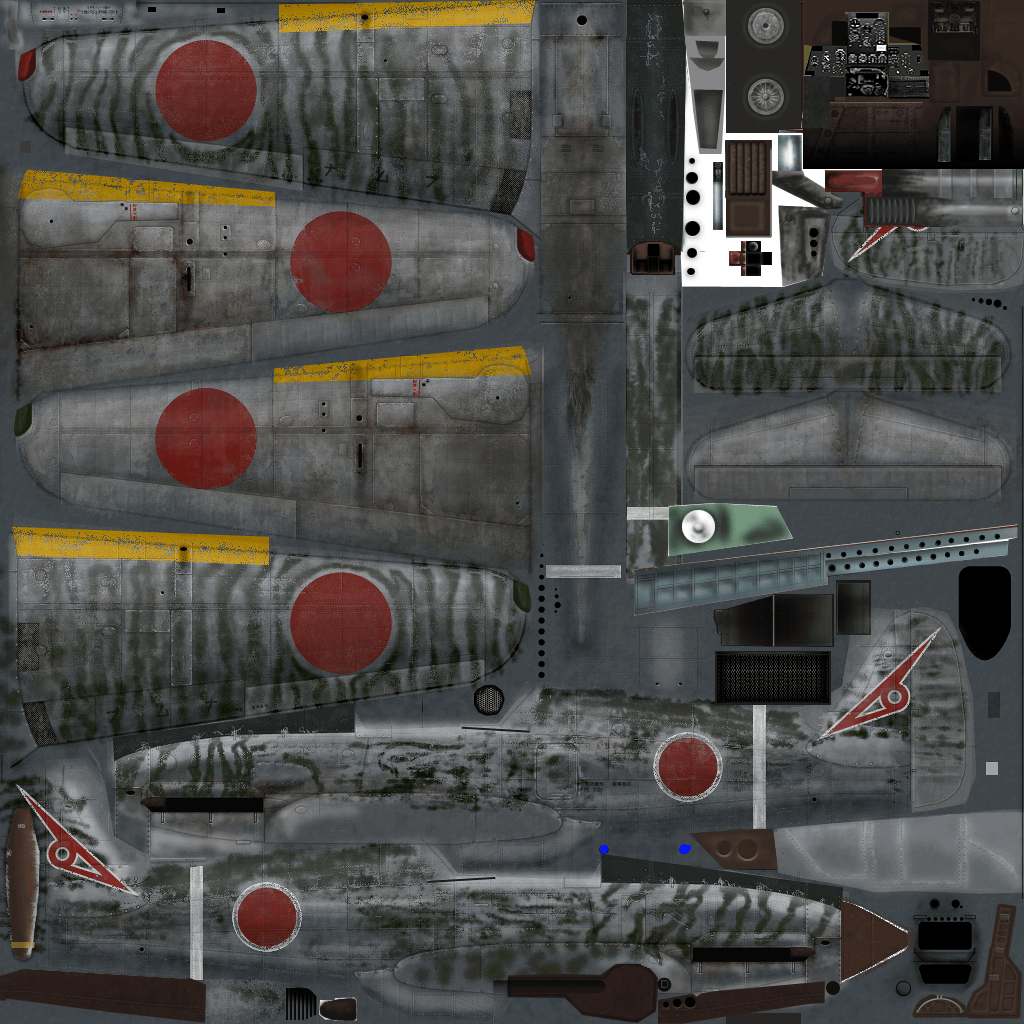 IL2 RO Ki 61 19 Sentai Philippines 1944 B