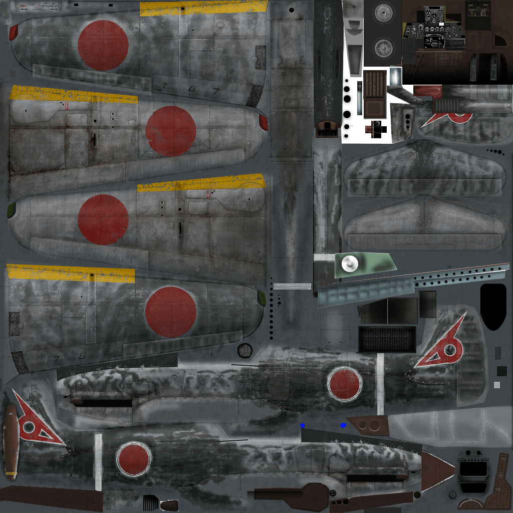 IL2 RO Ki 61 19 Sentai Philippines 1944 D