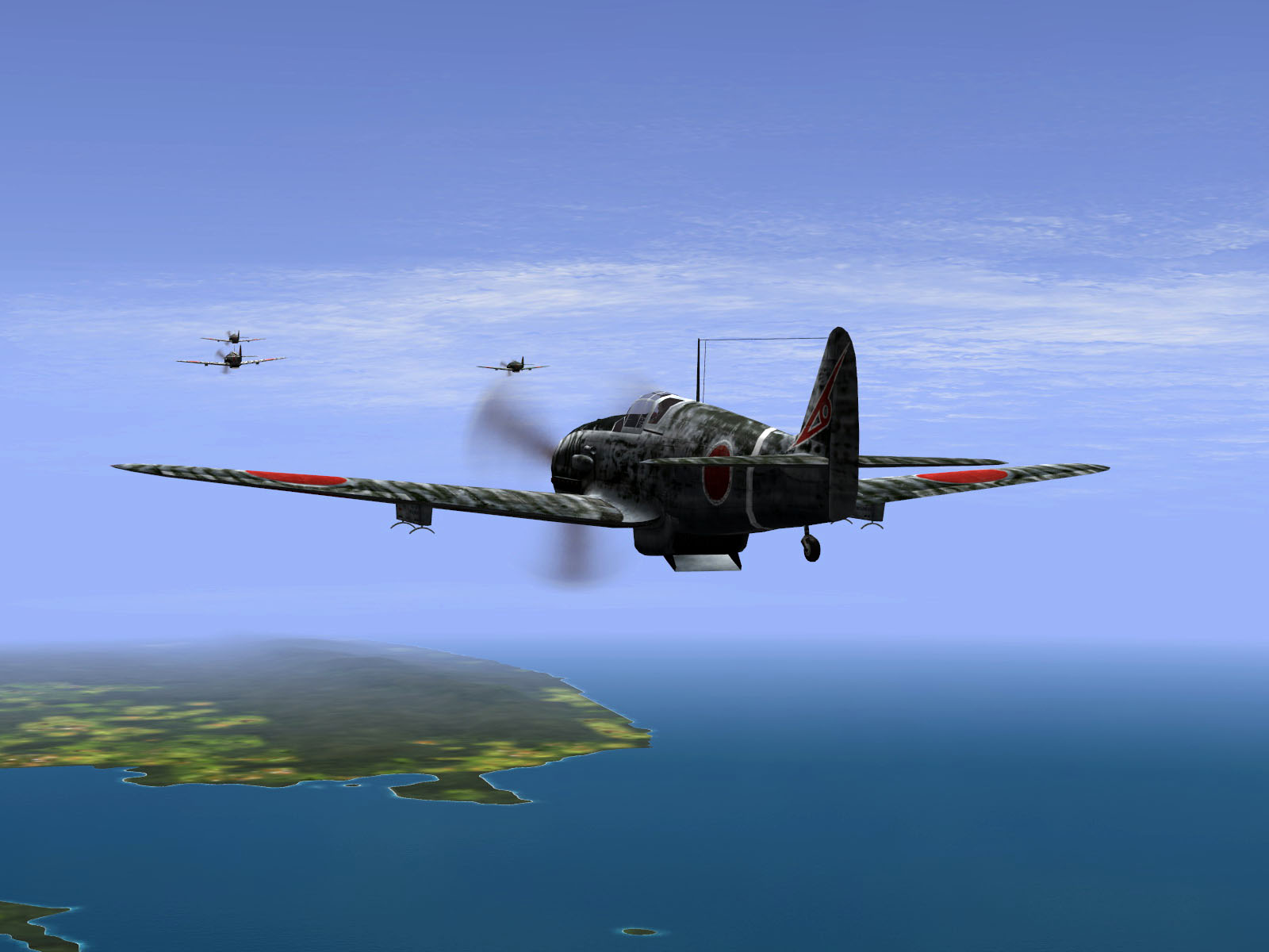 IL2 RO Ki 61 19 Sentai joing the group Philippine Islands 1944 V01