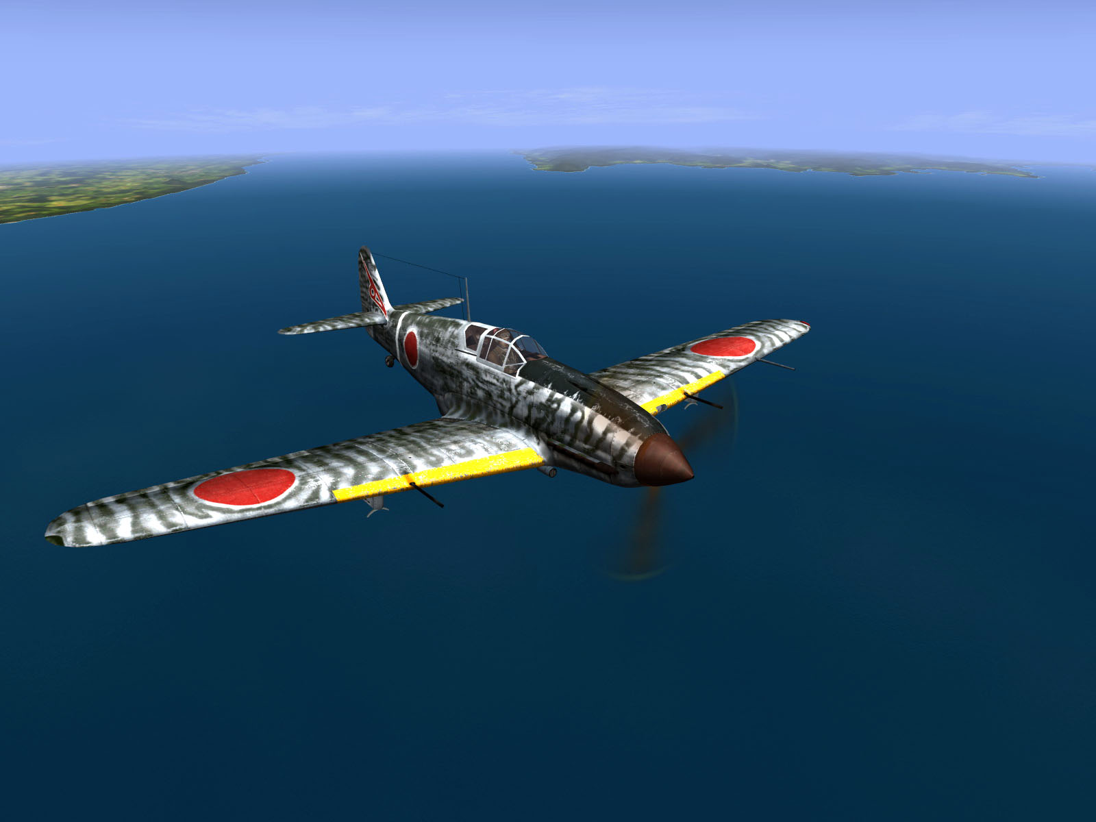 IL2 RO Ki 61 19 Sentai over the gulf Philippines 1944 V01