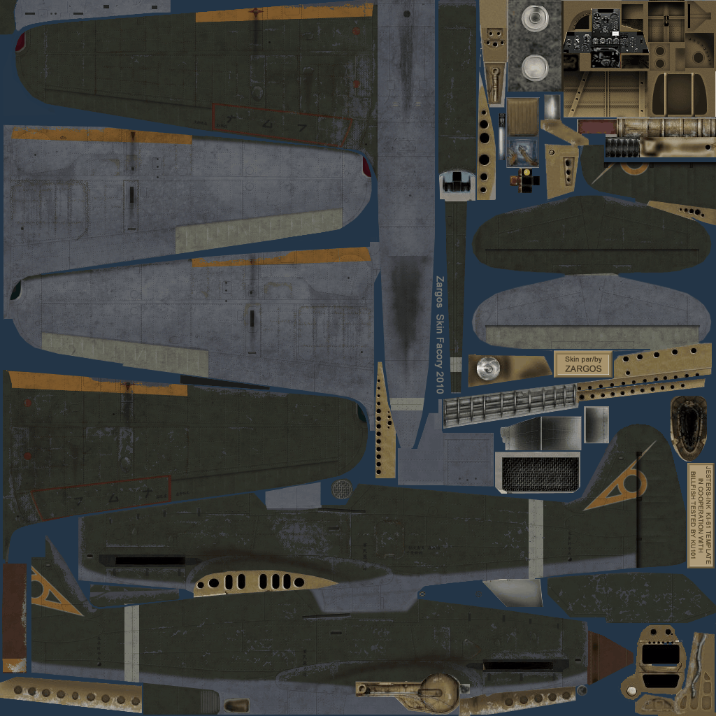 IL2 ZA Ki 61 I Kai 19 Sentai Lt Kunebe Watanabe Formosa 1945 NM