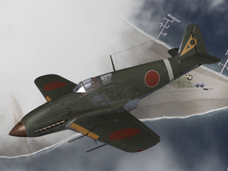 IL2 ZA Ki 61 I Kai 19 Sentai Lt Kunebe Watanabe Formosa 1945 V0A
