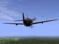 Asisbiz IL2 RO Ki 61 19 Sentai flying into a dogfight with 5AF P 38 Lightnings 1944 V02
