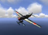 Asisbiz IL2 IF Ki 61 23 Chutai Yontan Okinawa dog fighting with USN Hellcats Apr 1945 V01